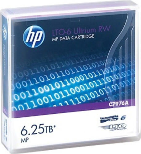 Hewlett Packard Enterprise LTO-6 Ultrium RW Leeres Datenband 6250 GB 1,27 cm