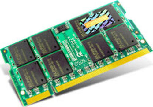 TRANSCEND 512MB soDIMM 200polig DDR2 533MHz PC2-4200 CL4 1.8V ungepuffert nicht-ECC Notebook Memory
