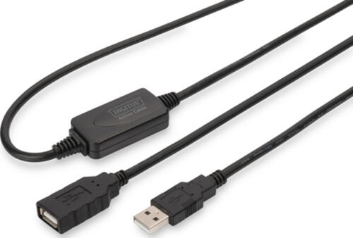 Digitus Aktives USB 2.0 Verlängerungskabel, 10m