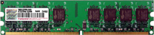 Transcend 1GB DDR2-800/PC6400 240-pin DIMM 5-5-5 - 128Mx8 Speichermodul DDR 400 MHz