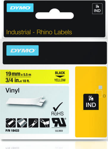 DYMO IND Vinyletiketten