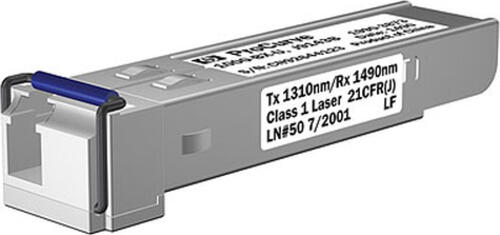 HPE X122 1G SFP LC BX-U Transceiver Netzwerk-Transceiver-Modul Faseroptik 1000 Mbit/s 1310 nm