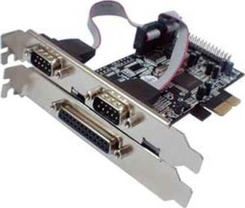 Longshine Serial & Parallel PCIe Card Schnittstellenkarte/Adapter