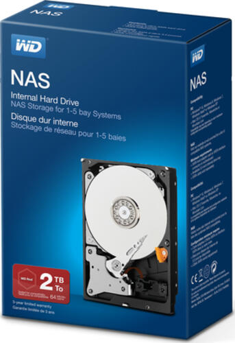 Western Digital Desktop Networking Interne Festplatte 2 TB 5400 RPM 64 MB 3&period;5 Serial ATA III
