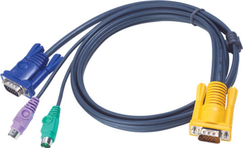 ATEN PS/2-KVM-Kabel mit 3-in-1-SPHD, 1,8 m