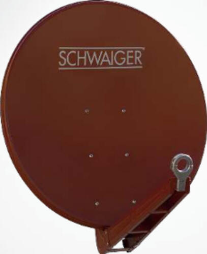Schwaiger SPI085PR011 Satellitenantenne 10,7 - 12,75 GHz Rot