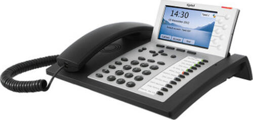 Tiptel 3120 IP-Telefon Schwarz, Silber