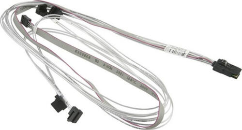 Supermicro CBL-0388L-01 Serial Attached SCSI (SAS)-Kabel 0,75 m Silber