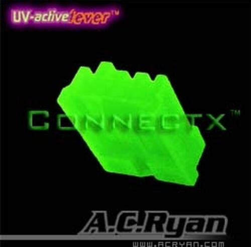 AC Ryan Connectx Floppy Power 4pin Female - UVGreen 100x Grün