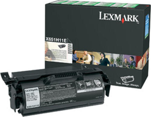 Lexmark X65x High Yield Return Program Print Cartridge Tonerkartusche Original Schwarz