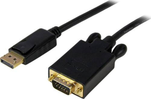 StarTech.com 1,8 m DisplayPort auf VGA-Kabel - Aktives DisplayPort auf VGA-Adapterkabel - 1080p Video - DP zu VGA- Monitorkabel - DP 1.2 auf VGA-Konverter - Einrastender DP-Anschluss