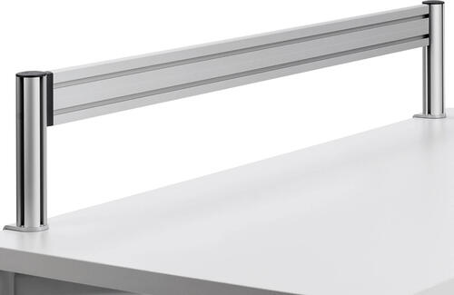 Novus TSS Toolbar Schreibtisch-Werkzeugschiene Klemme 1400 mm Silber