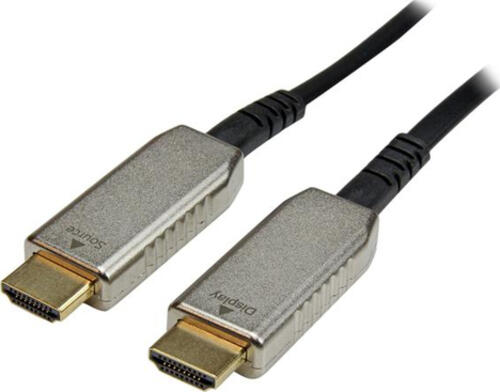 StarTech.com 30m aktives Glasfaser High Speed HDMI Kabel - Ultra HD 4k x 2k LWL HDMI Kabel - St/St