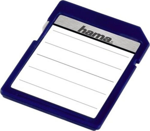 Hama SD/MMC Memory Card Labels selbstklebendes Etikett Weiß 18 Stück(e)