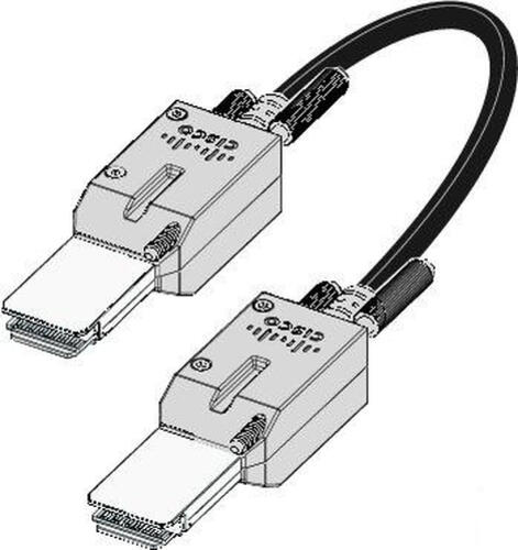 Cisco STACK-T2-3M InfiniBand/fibre optic cable Schwarz