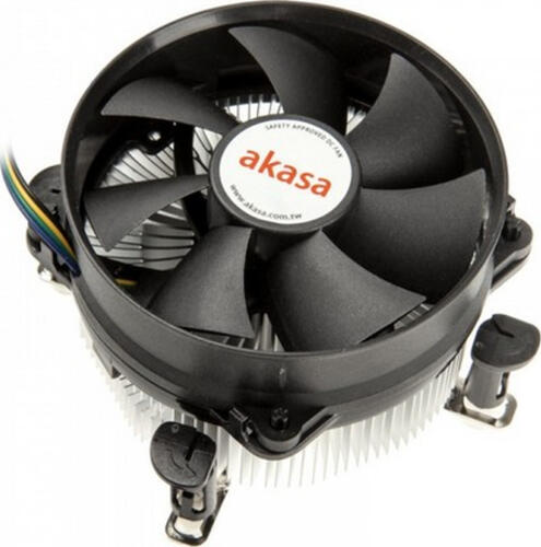 Akasa AK-959CU CPU-Lüfter, 1x 92x92x25mm, 600-3000rpm, 93.9m³/h, 55.26 CFM, 11.7-28.8dB(A)
