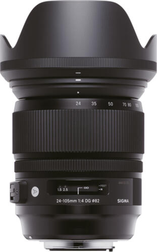 Sigma Art, 24-105mm F4 DG OS HSM SLR Standard zoom lens Black