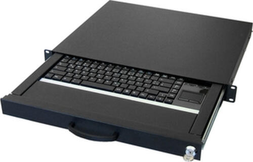 aixcase AIX-19K1UKUSTP-B Tastatur USB QWERTY US Englisch Schwarz