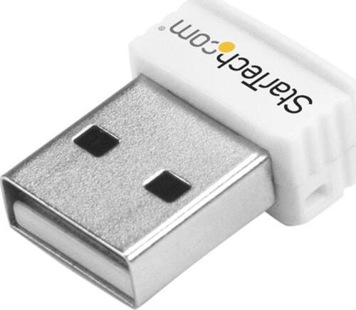 StarTech.com USB Wireless Mini Lan Adapter 150Mbps - WiFi USB Mini WLAN Adapter 802.11n/g - Weiß