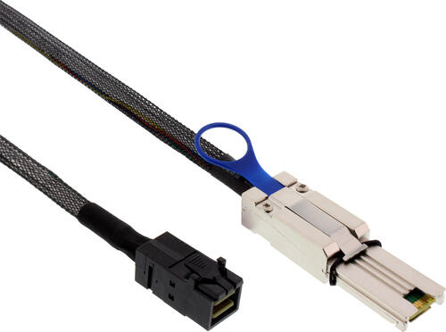 InLine Mini SAS HD Kabel, SFF-8643 zu SFF-8088, 1m
