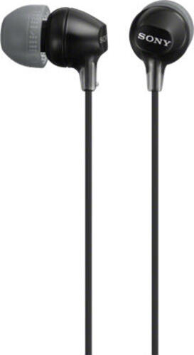 Sony MDR-EX15LP schwarz, Ohrhörer In-Ear, 3.5mm Klinke