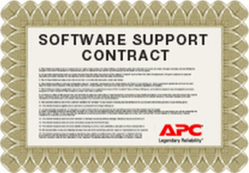 APC 3 Year 1000 Node InfraStruXure Central Software Support Contract 3 Jahr(e)