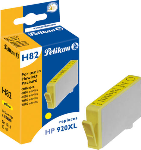 Pelikan H82 Druckerpatrone 1 Stück(e) Gelb