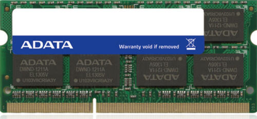 ADATA ADDS1600W8G11-B Speichermodul 8 GB 1 x 8 GB DDR3 1600 MHz