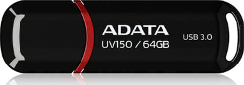 ADATA 64GB DashDrive UV150 USB-Stick USB Typ-A 3.2 Gen 1 (3.1 Gen 1) Schwarz