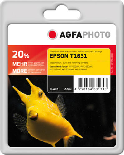 AgfaPhoto APET163BD Druckerpatrone 1 Stück(e) Schwarz