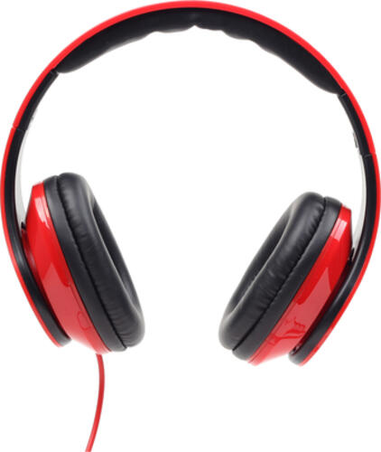 Gembird MHS-DTW-R Kopfhörer & Headset Kabelgebunden Kopfband Anrufe/Musik Rot