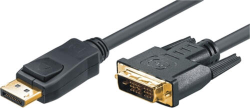 M-Cab DisplayPort - DVI Kabel, St/St, 3m, Gold