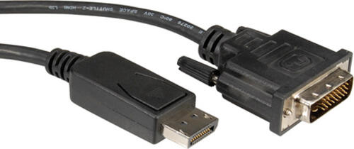 ROLINE DisplayPort Kabel DP ST - DVI ST 5,0m