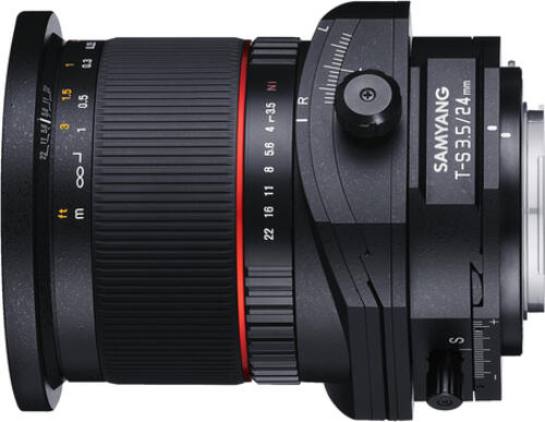 Samyang T-S  24mm 3.5 ED AS UMC für Nikon F schwarz