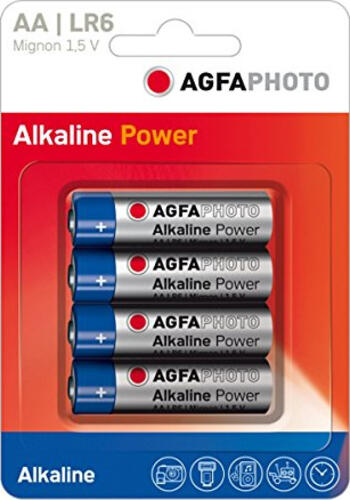 AgfaPhoto 110-802589 Haushaltsbatterie Einwegbatterie AA Alkali