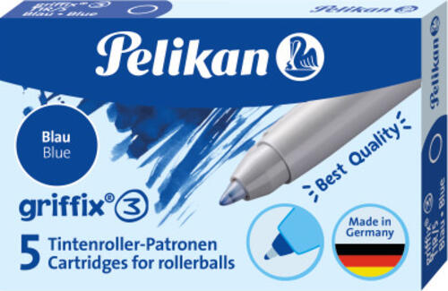 Pelikan Tintenschreiberpatronen griffix Blau 5 ST