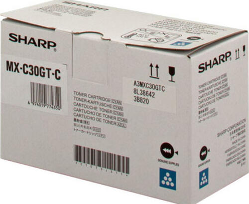 Sharp MX-C30GTC Tonerkartusche 1 Stück(e) Original Cyan