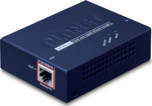 PLANET IEEE802.3at POE+ Repeater (Extender) High Power POE