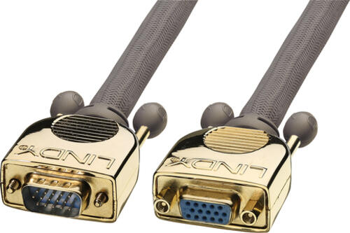 Lindy 37837 VGA-Kabel 5 m VGA (D-Sub) Anthrazit