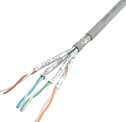 ROLINE S/FTP Kabel, Kat. 6a, Litze 300 m