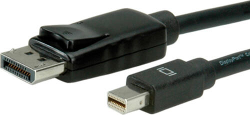 Roline Value DisplayPort/Mini DisplayPort 1.1 Kabel schwarz, 2m