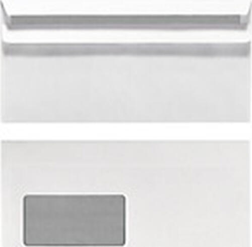 Herlitz 768804 Briefumschlag DL (110 x 220 mm) Weiß 25 Stück(e)
