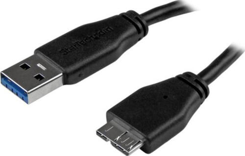 StarTech.com 15cm schlankes SuperSpeed USB 3.0 A auf Micro B Kabel - St/St