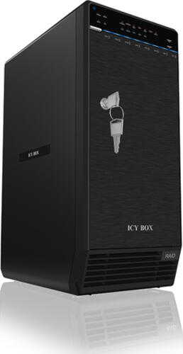 ICY BOX IB-RD3680SU3 Disk-Array Tower Schwarz