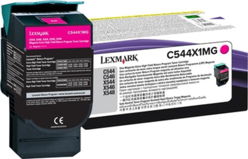 Lexmark C544X1MG Tonerkartusche Original Magenta