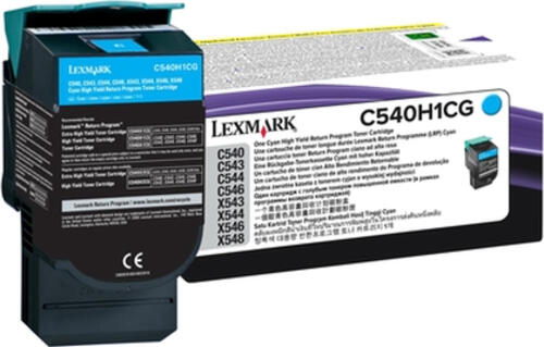 Lexmark C540H1CG Tonerkartusche 1 Stück(e) Original Cyan