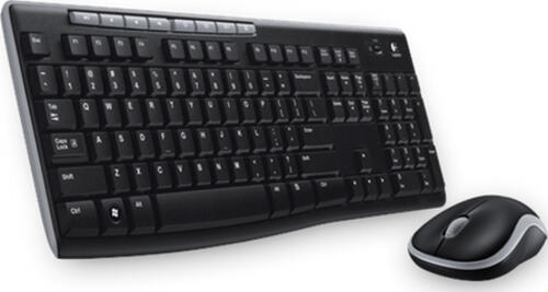 Logitech Wireless Combo MK270 Tastatur Maus enthalten RF Wireless Hebräisch Schwarz