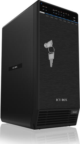 ICY BOX IB-3680SU3 HDD-Gehäuse Schwarz 3.5