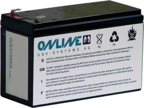 ONLINE USV-Systeme BCXS2000RBP USV-Batterie