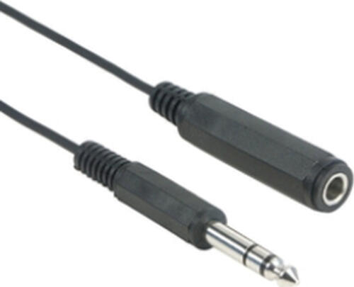 Schwaiger KHA4076 533 Audio-Kabel 5 m 6.35mm Schwarz